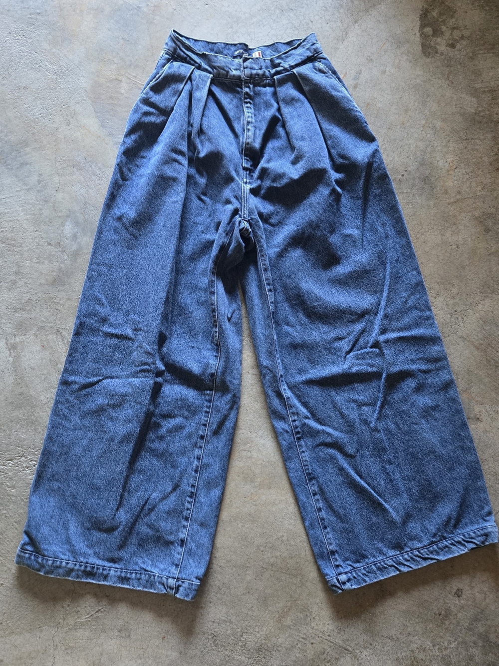 Levi's High Waisted Wide Leg Denim Jeans 24 X 28